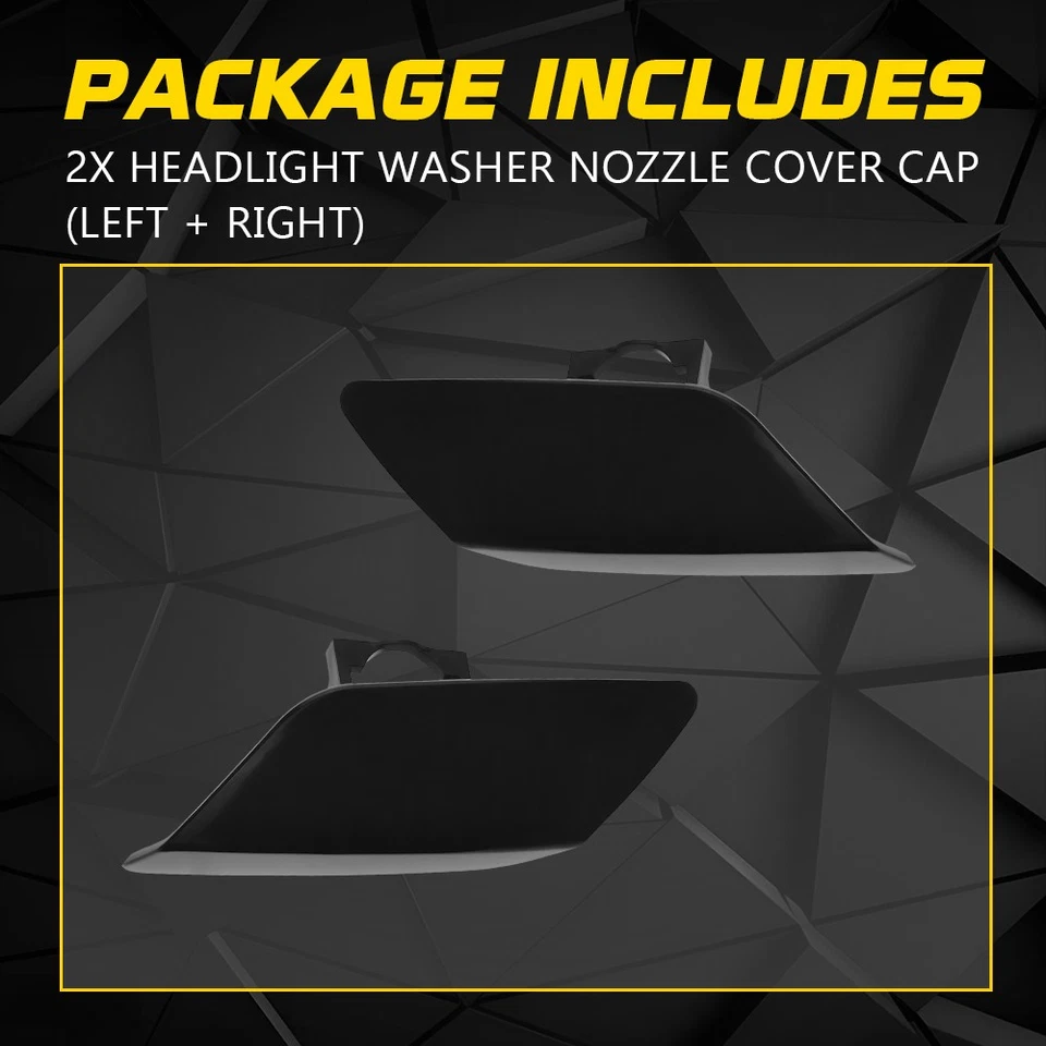 Cubierta de chorro de lavadora de faros para BMW 335i 335is 328i 2011 2012 2013 E92 E93 2-10X Foto 3 de 4