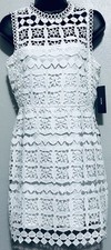 Gorgeous Lulus Sleeveless Crochet Lace Doily Bodycon Dress NWT M