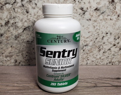 Sentry Senior Adults Multivitamin & Multimineral Supplement 265 Tabs