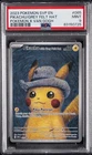 2023 POKEMON SVP EN-SV BLACK STAR PROMO #085 PIKACHU WITH GREY FELT HAT PSA 9