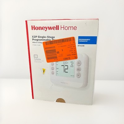 Honeywell X2P RTH20B Programmable Thermostat 5-2 Day 1H/1C White New Open Box