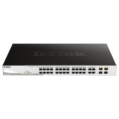 D-Link DGS-1210-24 (EGS121024M) | 24x Gigabit Ethernet | 4x SFP