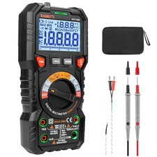 TRMS 20000 Counts Digital Multimeter with Auto-Ranging  Backlight Display