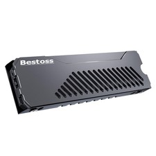 M.2 SSD Heatsink, Double Surface Aesthetic Thermal Dissipation NVMe Heatsink ...