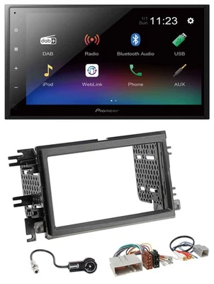 Pioneer USB Bluetooth DAB 2DIN MP3 Autoradio für Ford Mustang F 150 04-09 - Bild 1 von 4