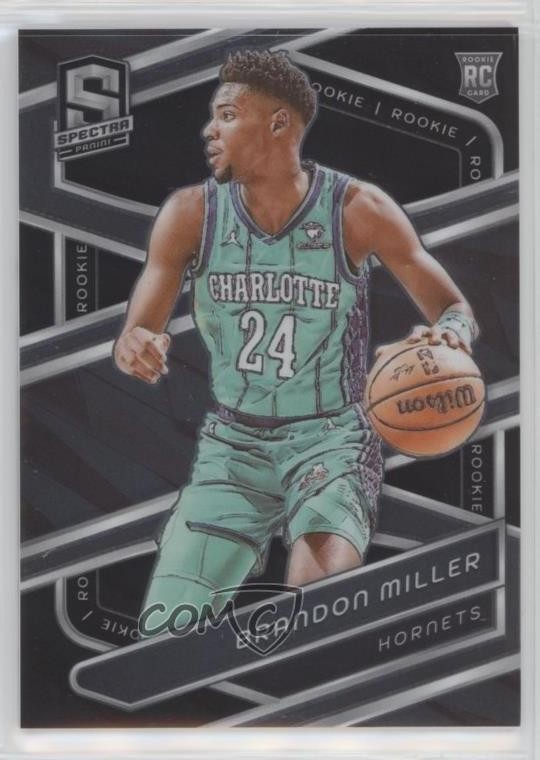 2023-24 Panini Spectra Rookies Brandon Miller #161 Rookie RC 1q3d