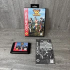 Saban's VR Troopers Sega Genesis Complete Tested Working Video Game Nice Shape
