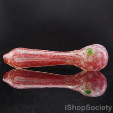 5.5"  Colored Frit Tobacco Smoking Pipe Thick Collectible Glass Pipes - P805A