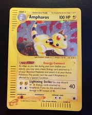 Pokemon Karte - Ampharos - 2/165 - Expedition - Holo - ENG - Sehr Gut