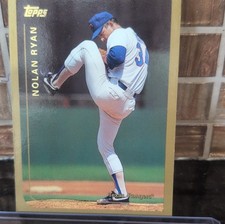 Topps 1999 Nolan Ryan Texas Rangers Base Set #34 Baseball Trading Card