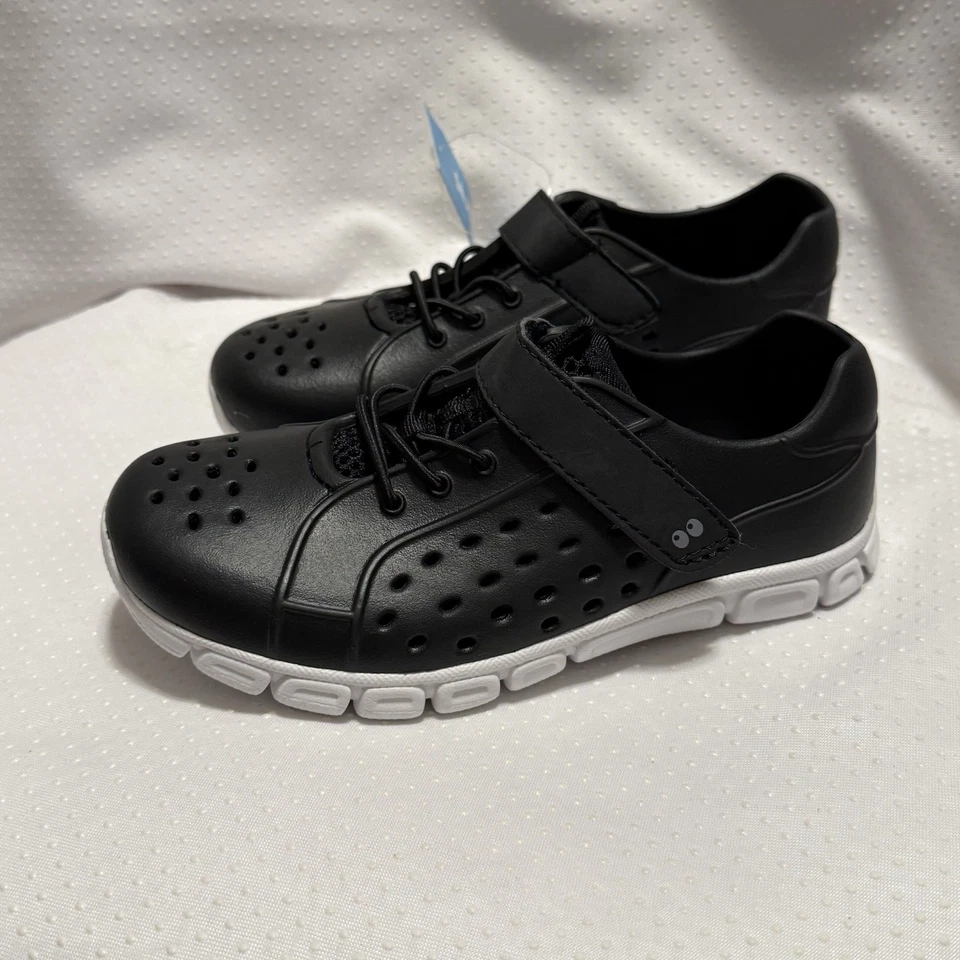 Stride Rite черный туфли ремень и перфорированный дизайн для мальчиков размер 11 новый - Изображение 4 из 4