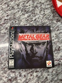 Metal Gear Solid (Sony PlayStation 1 PS1 1999) CIB