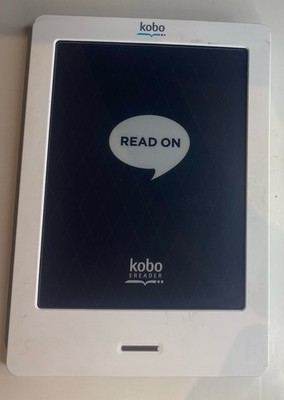 Kobo Touch N905 Weiß, Blaue Rückseite, 6 Zoll, 2GB