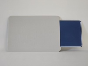 Logitech N315 Portable LapDesk Travel Stand w/ Blue Retractable Mouse Pad Tray