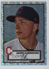 2021 Topps Chrome Platinum Anniversary 63/70 James Karinchak #327 1t2u