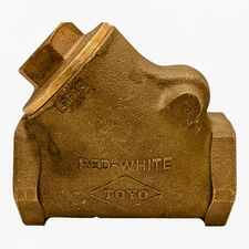 1-1/4" Toyo Red-White Y-Strainer Bronze NPT 200 WOG 125S New Old Stock
