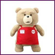 46cm TED Plush Movie Teddy Bear TED 2 Plush Doll Toys In Apron styles
