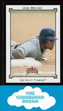 Jose Macias 2002 Fleer Premium #182 Detroit Tigers Baseball Card