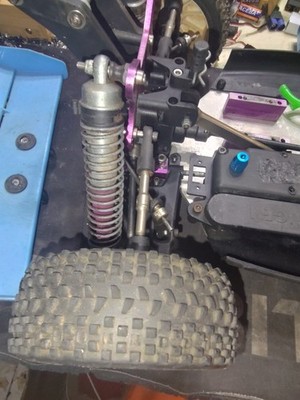 Mugen Seiki MBX4 XR RR 1/8 Scale Nitro RC Rare Roller Slider