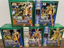 Saint Seiya Myth Cloth Poseidon Marina First Edition Figure Set 5pcs Sealed