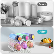 CESTO SUPPORTO FILO Vino Portabottiglie Da Banco Portabottiglie Portaoggetti Rurale EUR 68,37 - Foto 2