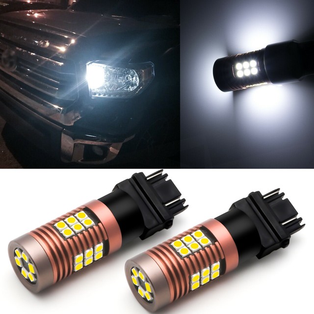 6000K LED Turn Signal DRL Bulb 30-SMD for Toyota Tundra Tacoma 4157 NAK