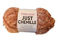 Premier Yarns Just Chenille Super Bulky Yarn - New - Cocoa
