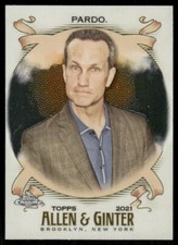 #293 Jimmy Pardo 2021 Topps Allen & Ginter Chrome