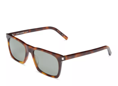 Havana Saint Laurent Brown Sunglasses NEW Case Saint Laurent Sun SL M130 004 Sunglasses - US main image 4