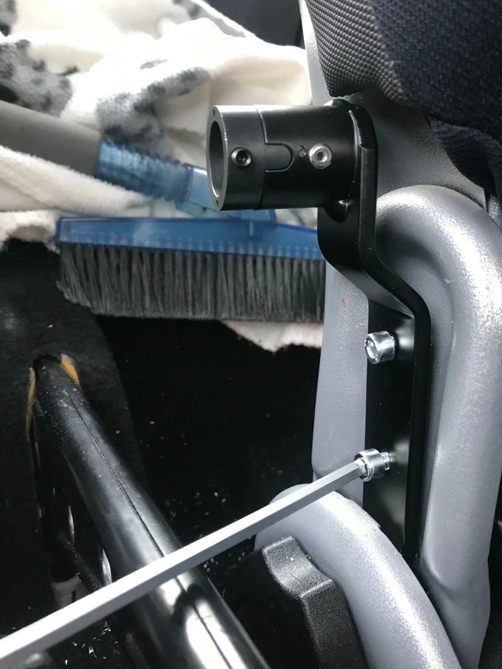 Middle armrest Smart 450 Fortwo until 2007 leather height adjustable ABE - Image 3 of 3