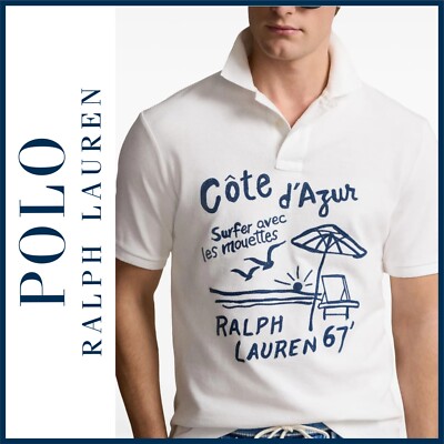 POLO RALPH LAUREN Classic Embroidered Polo Shirt-Cote d'Azur Ralph