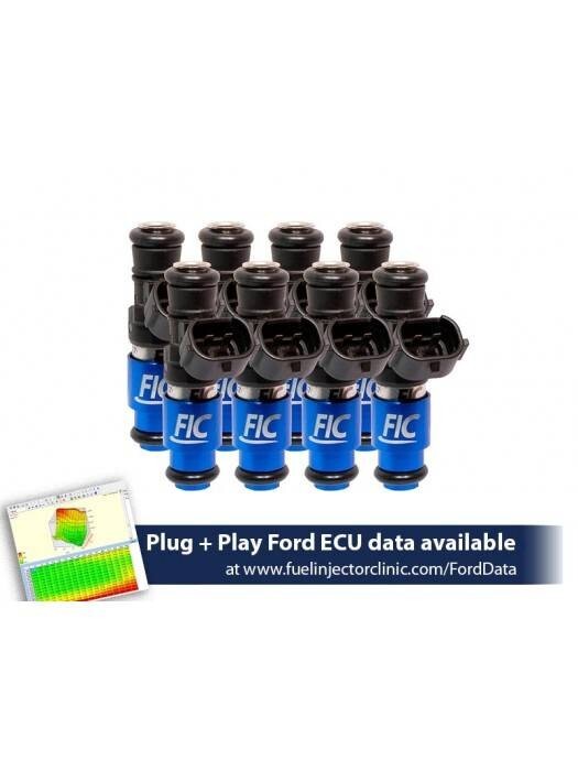 FIC 2150cc High Z Flow Matched Fuel Injectors Ford GT40/GT500 05-14 - Set of 8