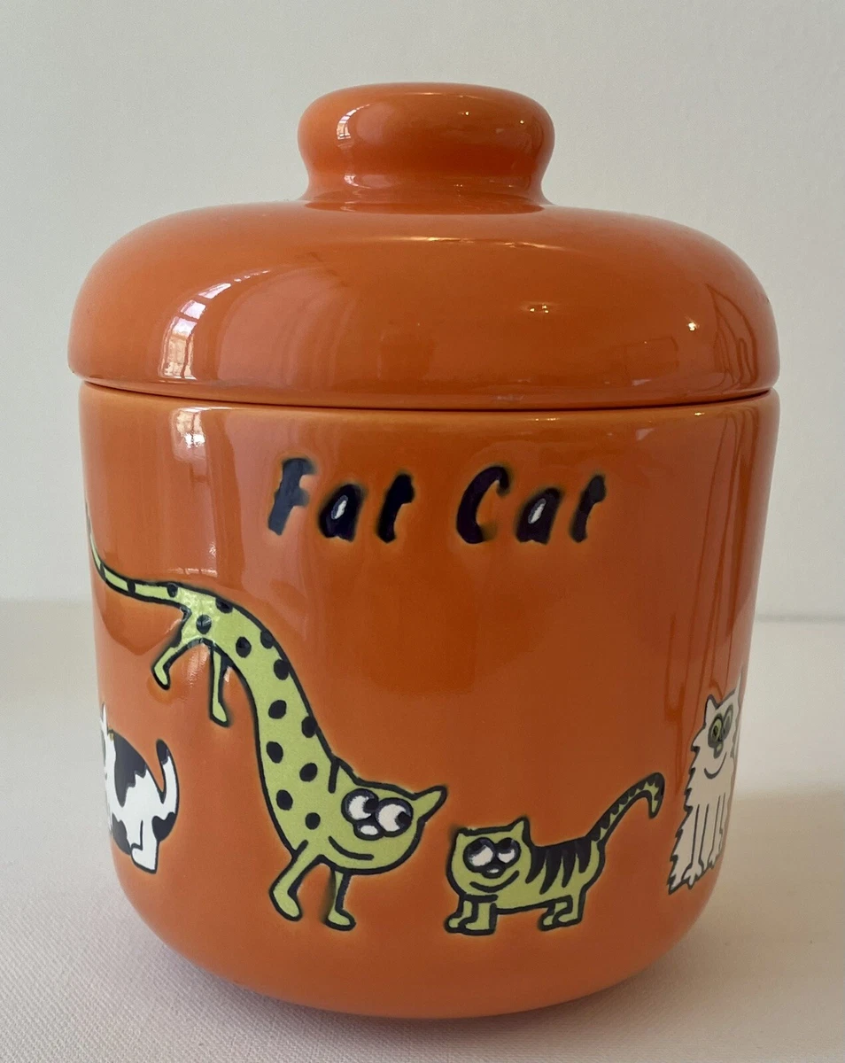 Cat treat jar top