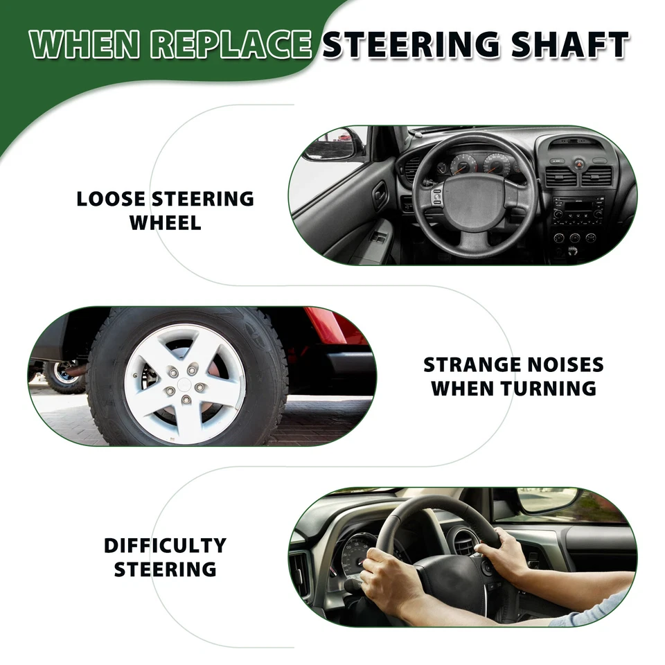 Eje de columna de dirección para 99-06 Chevy Silverado GMC Sierra Cadillac Escalade 4x4 Foto 4 de 4