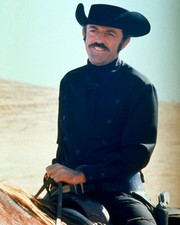 John Astin in Evil Roy Slade on horse tv western movie 16x20 Canvas Giclee