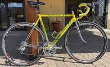 Bicicleta de carreras Columbus Steel Saccarelli Campagnolo Veloce 9X2 V bicicleta de carretera