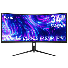 Pixio PXC348C Neo 34" Ultra Wide Curved 3440x1440 Fast VA 1ms GTG 180Hz Monitor