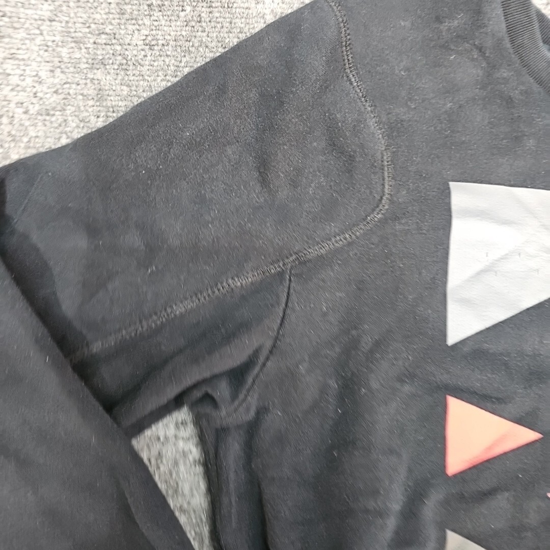 Nike Air Jordan Sweatshirt Men Sm Black Jumpman Fleece Pullover Retro Ft Print