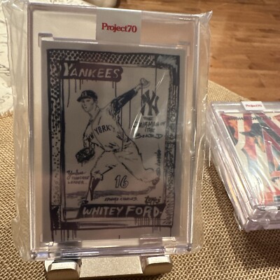 2021 Topps Project 70~1990 Whitey Ford #329~ By Gregory Siff PR:949