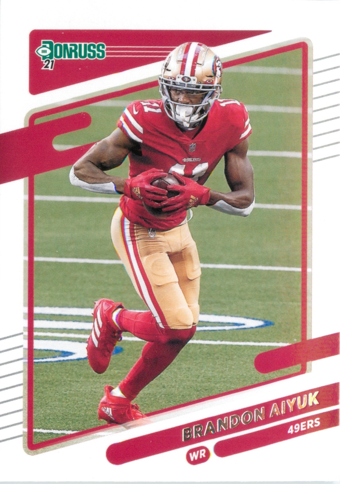 Brandon Aiyuk 2021 Donruss Football Base Card #58 San Francisco 49ers NFL  Sports | eBay