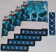  4 X ELECTRO: SINISTER 47/142 The Amazing Spider-Man Dice Masters