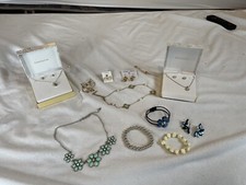 Fashion Jewelry Mini Bundle includes assorted earring, necklaces, bracelets.
