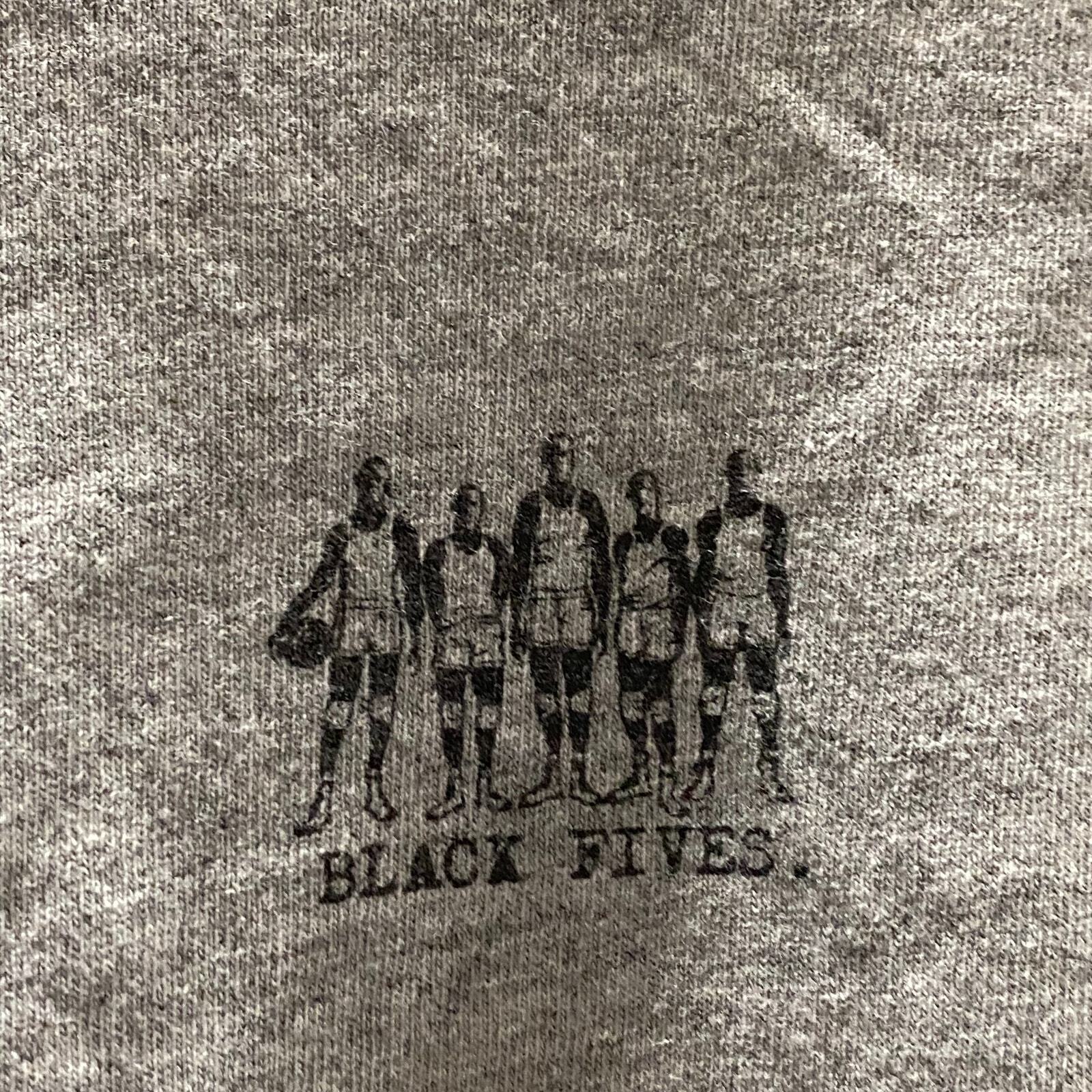 ALTRA Camicia nera cinque cultura fisica taglia 4XL