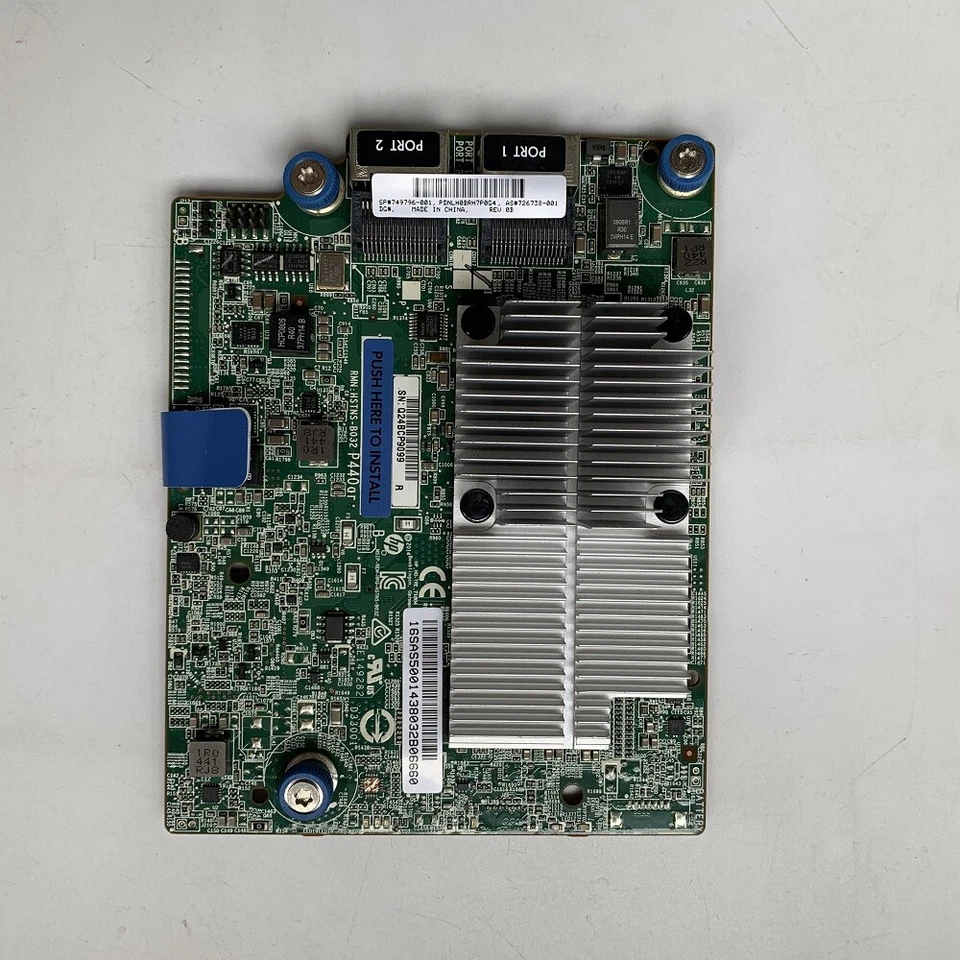 HP Smart Array 12GB P440ar/2GB SAS 2-Port Controller 726736-B21 749796-001 - Image 2 of 4