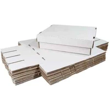 25 pack - 3200 Count 4 ROW Cardboard Storage Shoe Box Baseball Trading Card WTF