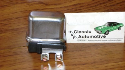 Horn Relay 66-71 Camaro Chevelle Corvette Nova El Camino pickup black base