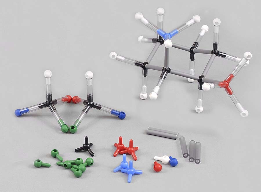 Organic Stereochemistry Molecule/ Molecular Model Kit, 83 Pcs Ryler Super Models