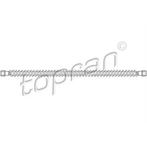 Topran Bremsschlauch Bremsleitung Hinten Links Rechts FüR VW Touareg Q7 111 066-image