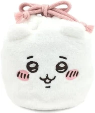 Marimocraft CHIIKAWA Face Drawstring Chiikawa CKW-037 W16 x H16 x D1cm