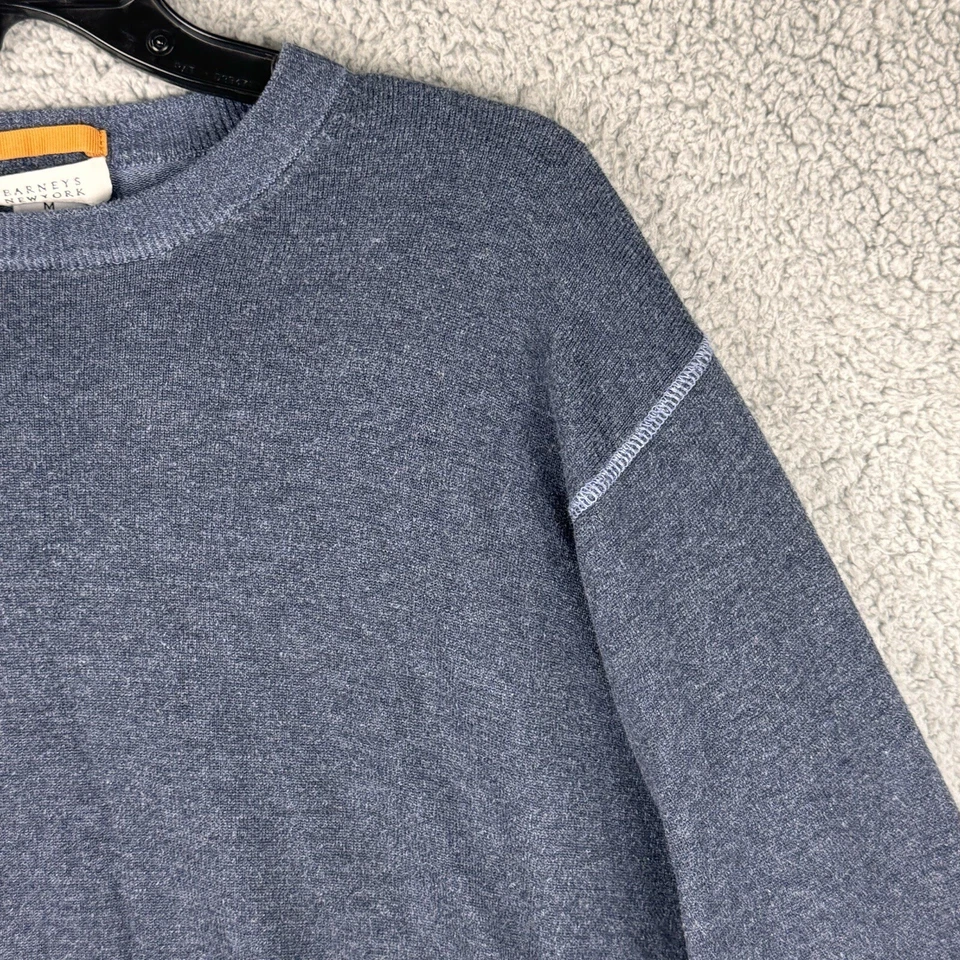 Barneys New York Sweater Men Medium Blue Casual Everyday Walking Park - Image 4 of 4